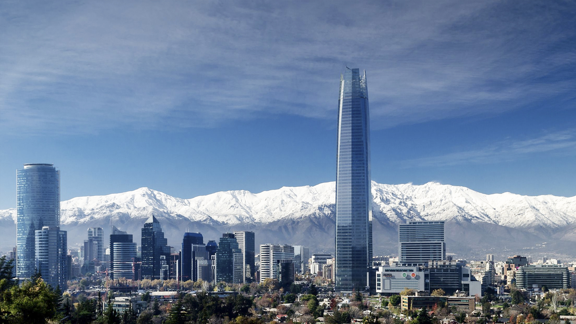 Santiago skyline